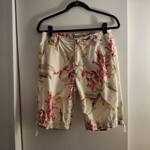 Carribean Joe Women's Foral Print Shorts